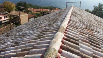 Rifacimento coperture crollate